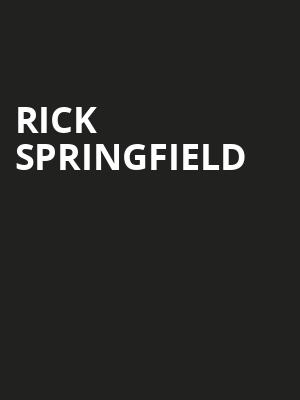 Rick Springfield, Mercedes Benz Amphitheater, Birmingham
