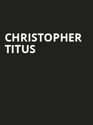 Christopher Titus, Stardome Comedy Club, Birmingham