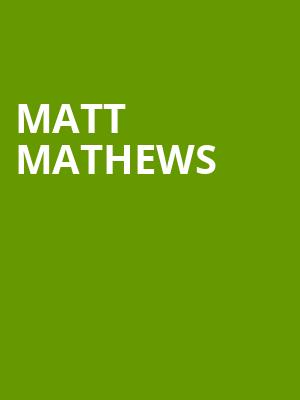 Matt Mathews, Alabama Theatre, Birmingham