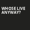 Whose Live Anyway, The Lyric Theatre Birmingham, Birmingham